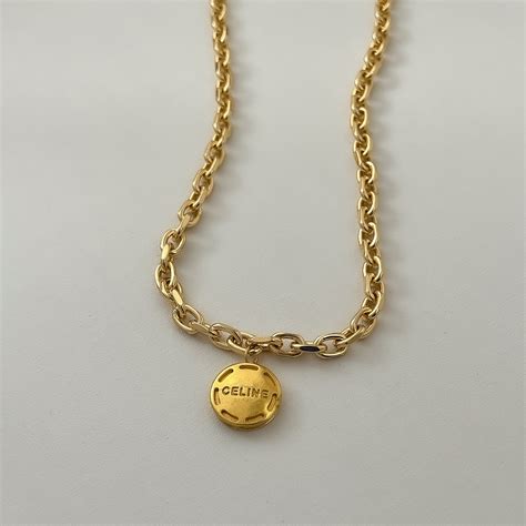 celine ring gold|celine chain necklace.